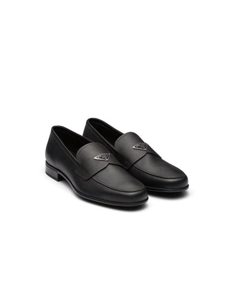 prada brown saffiano moc toe driving loafers|Prada Saffiano Leather Loafer (Men) .